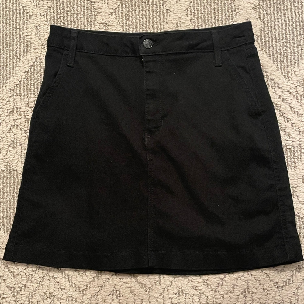 Just Black A-Line Skirt in Classic Black